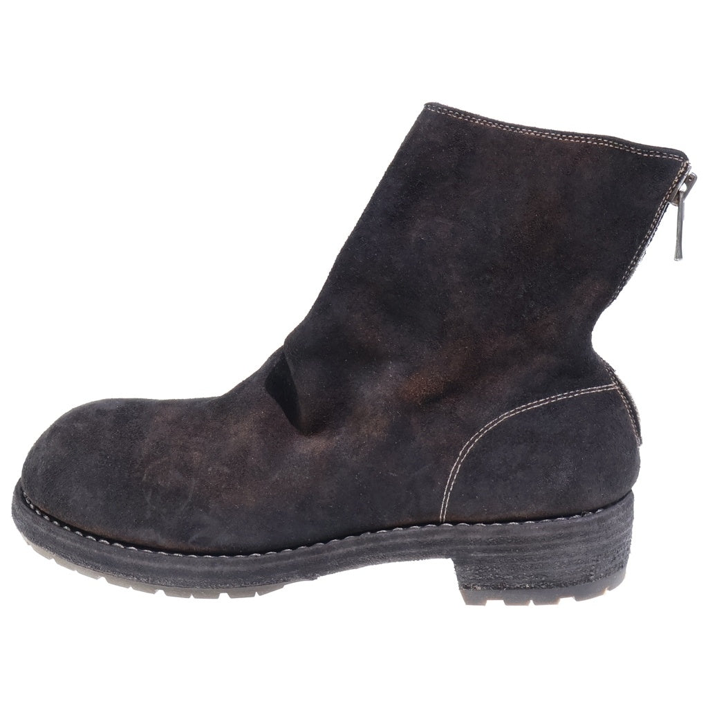 nonnative(ノンネイティブ) ×GUIDI ×UNDERCOVER BACK ZIP BOOTS BIG DADDY グイディ アンダーカバー ホースレザー ビッグダディ ジップアップブーツ ブラウン UC1F9F01/UN-F0501