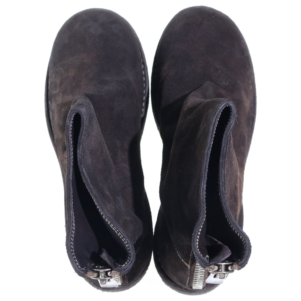 nonnative(ノンネイティブ) ×GUIDI ×UNDERCOVER BACK ZIP BOOTS BIG DADDY グイディ アンダーカバー ホースレザー ビッグダディ ジップアップブーツ ブラウン UC1F9F01/UN-F0501