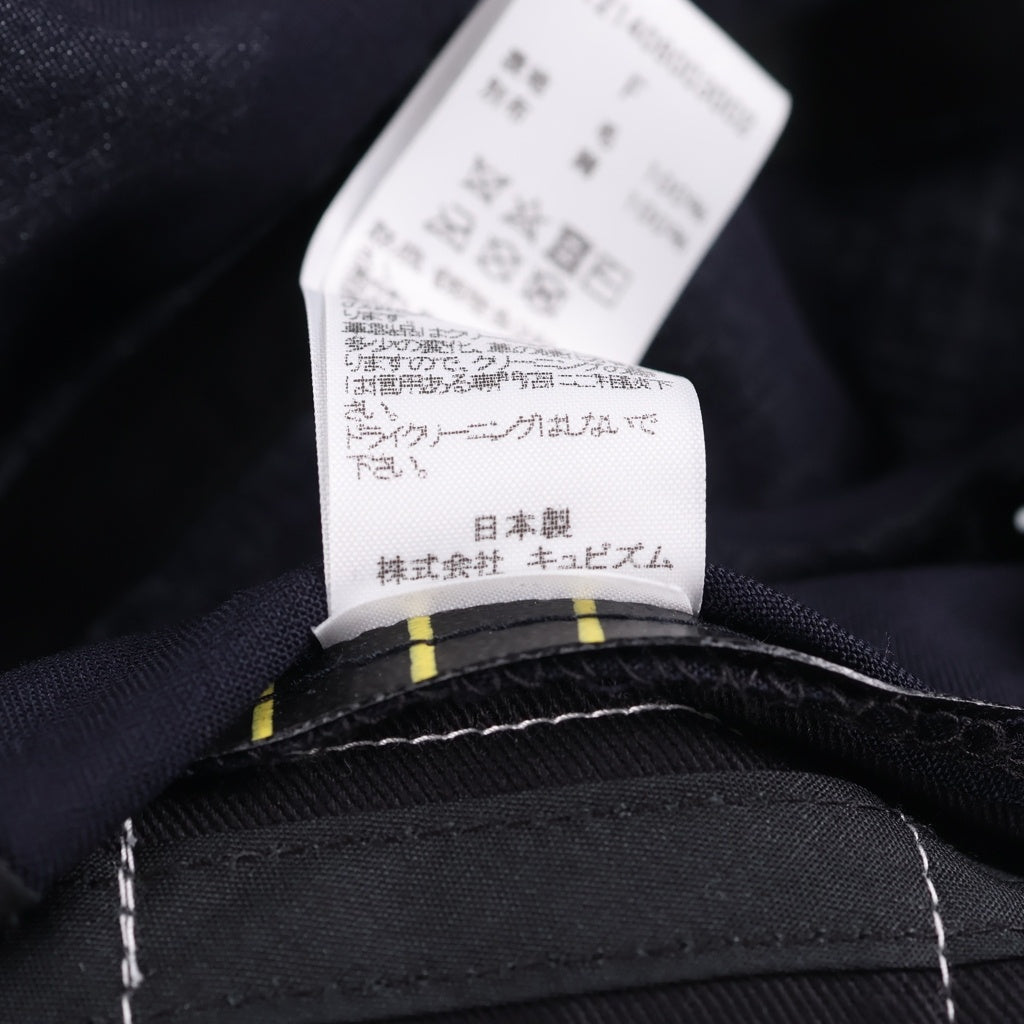 VISVIM(ヴィスヴィム) VS BATON CAP ウールキャップ 帽子 ネイビー 0121408003002