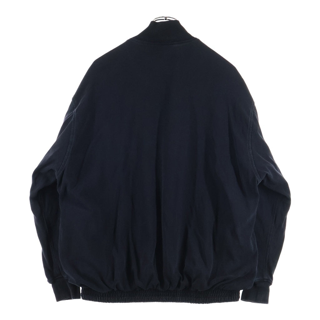 COMOLI(コモリ) 25AW COTTON JERSEY G8 JACKET コットンジャージー G8ジャケット ブラック C03-05005