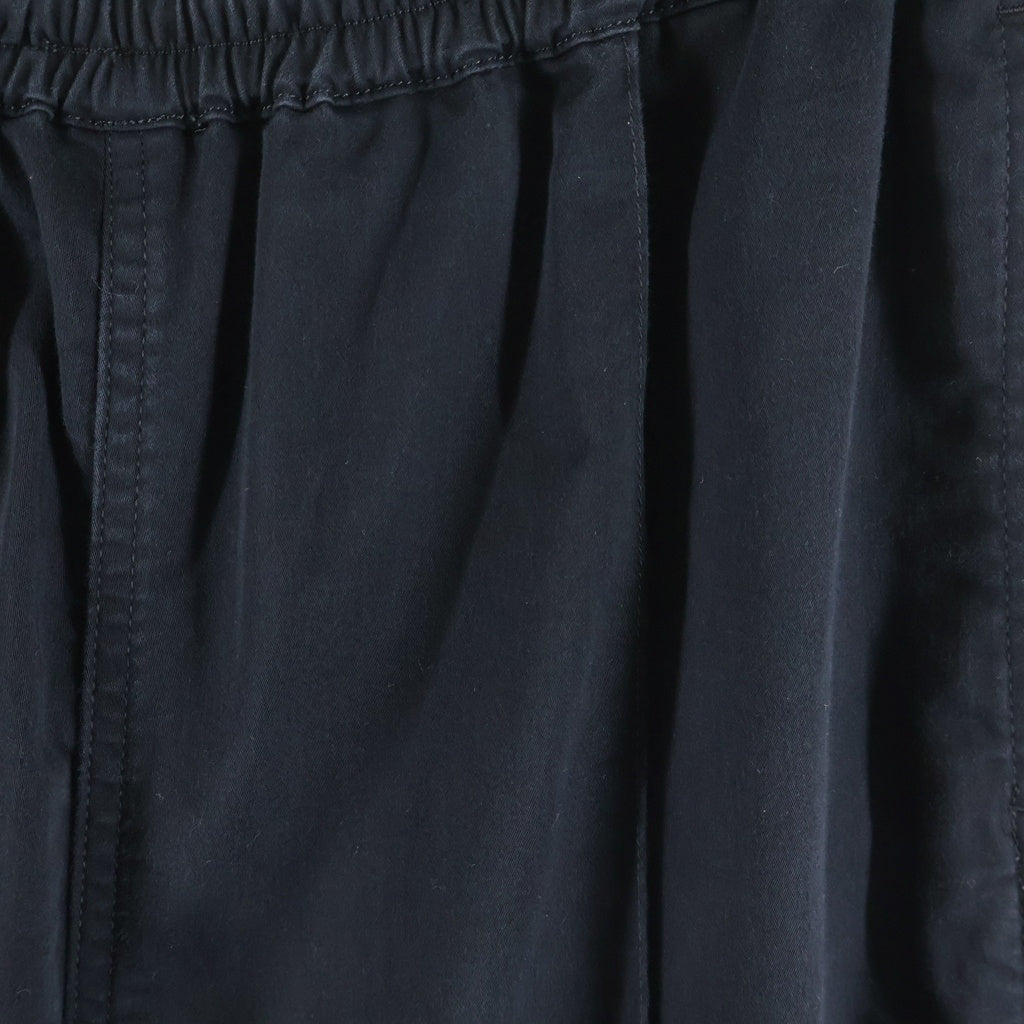 nonnative(ノンネイティブ) 20SS OFFICER EASY PANTS C/P/P SATIN STRETCH COOLMAX イージーパンツ ブラック NN-P3793