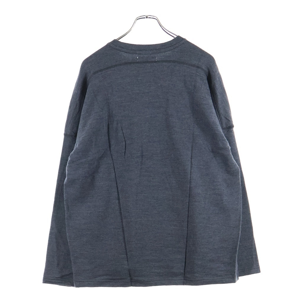 nonnative(ノンネイティブ) WOOL SWEATSHIRT ウール クルーネックスウェットトレーナー グレー NN-C4009