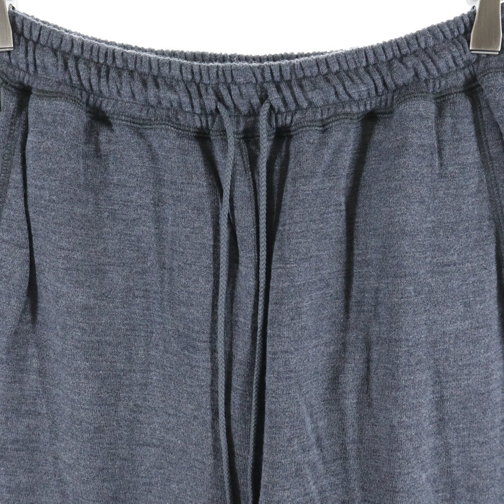 nonnative(ノンネイティブ) DWELLER EASY RIB PANTS WOOL HEAVYWEIGHT JERSEY イージースウェットパンツ グレー NN-P4036