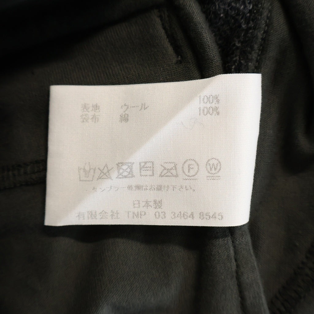 nonnative(ノンネイティブ) DWELLER EASY RIB PANTS WOOL HEAVYWEIGHT JERSEY イージースウェットパンツ グレー NN-P4036