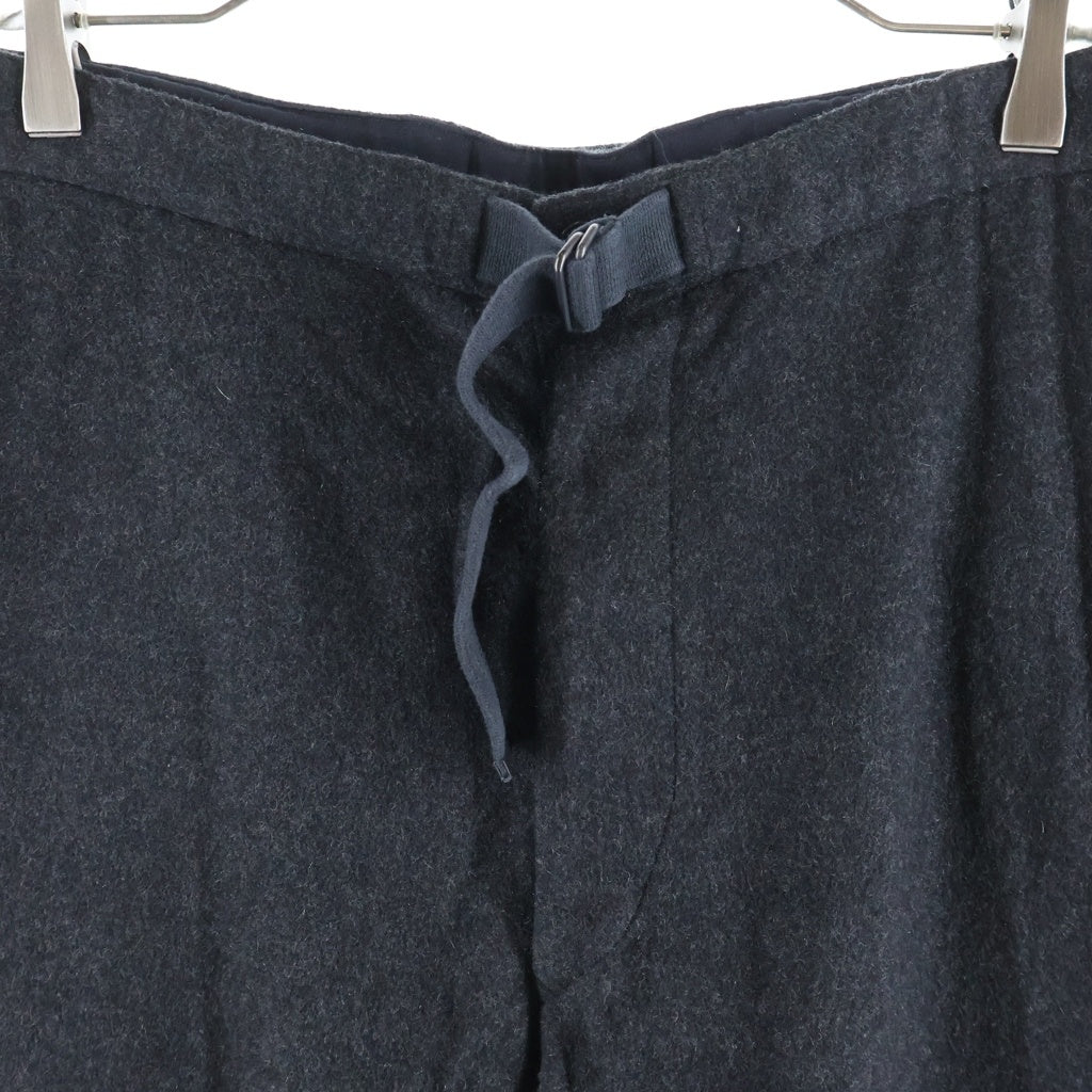 COMOLI(コモリ) 23AW カシミヤ クライミングパンツ グレー Y03-03017
