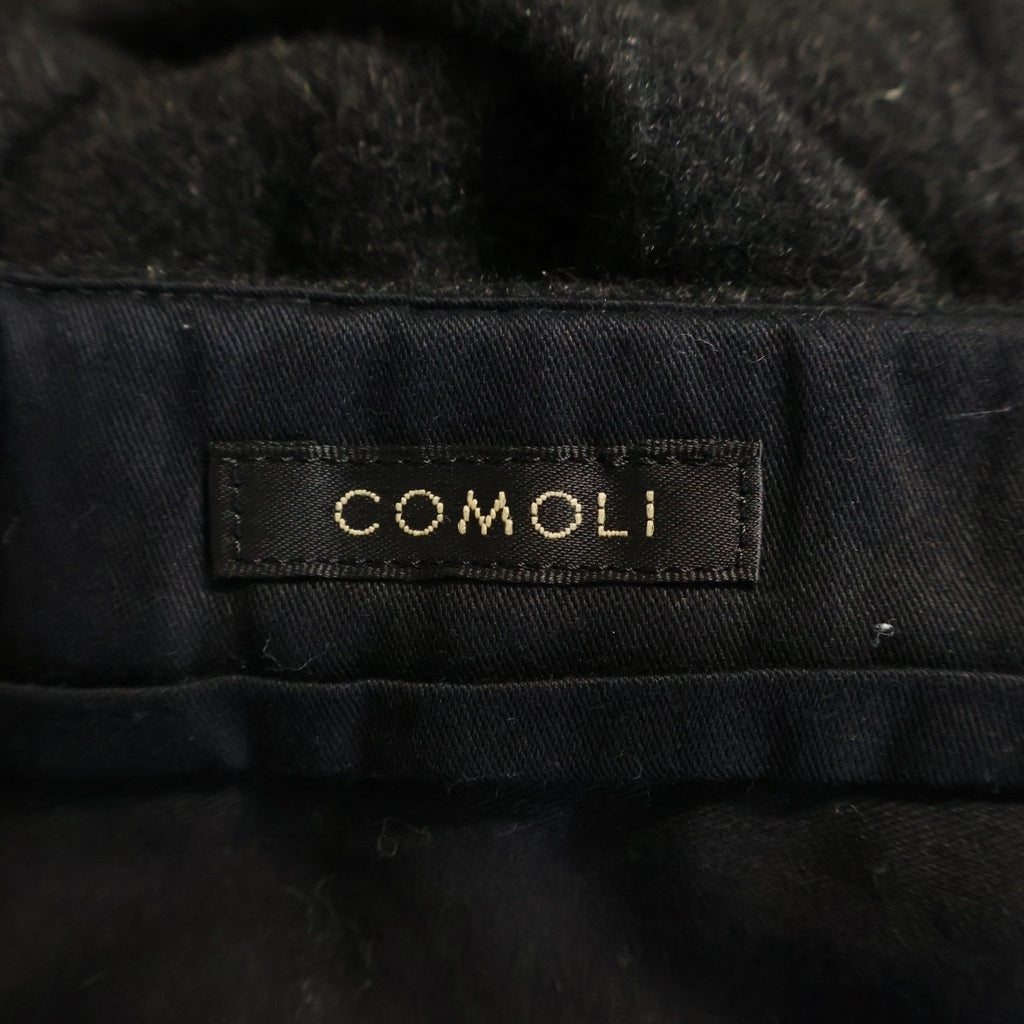 COMOLI(コモリ) 23AW カシミヤ クライミングパンツ グレー Y03-03017