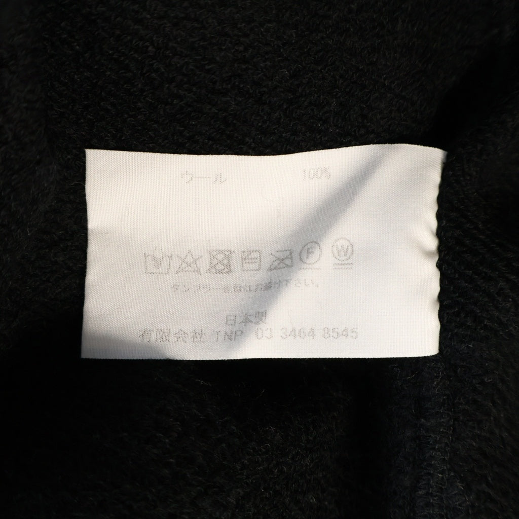 nonnative(ノンネイティブ) WOOL SWEATSHIRT ウール クルーネックスウェットトレーナー ブラック NN-C4009