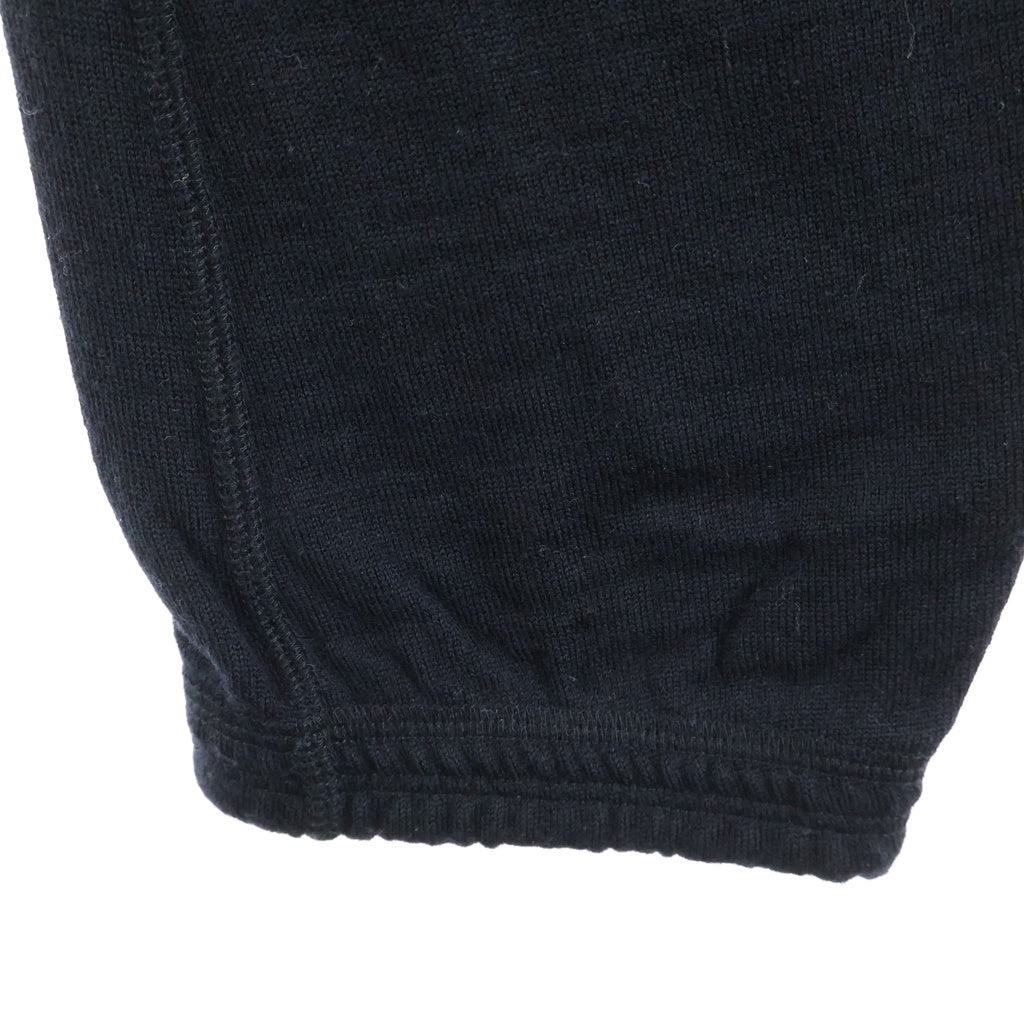 nonnative(ノンネイティブ) DWELLER EASY RIB PANTS WOOL HEAVYWEIGHT JERSEY イージースウェットパンツ ブラック NN-P4036