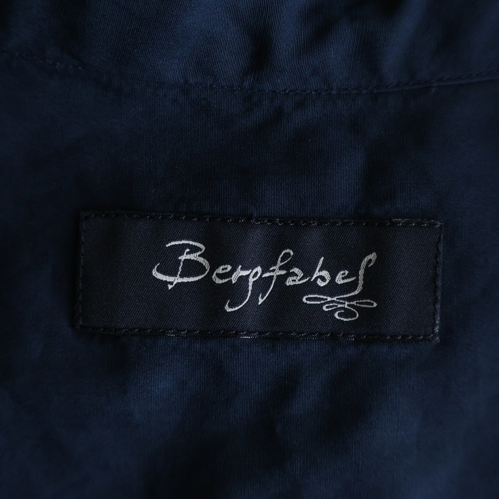 Bergfabel(バーグファベル) Farmer Shirt 長袖シャツ ネイビー BFMSH40