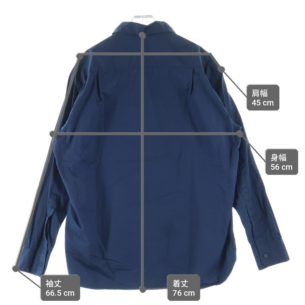 Bergfabel(バーグファベル) Farmer Shirt 長袖シャツ ネイビー BFMSH40