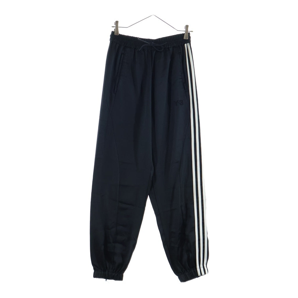 Y-3(ワイスリー) 3S TCH SLK IQ1797 ストライプス カフパンツ ブラック