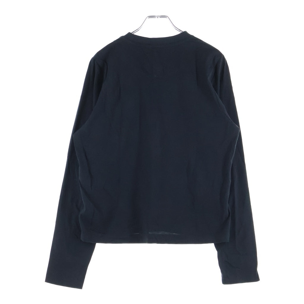 Y-3(ワイスリー) LOGO LONGSLEEVE TEE 16C001 ロゴプリント ロングスリーブ カットソー Tシャツ ブラック
