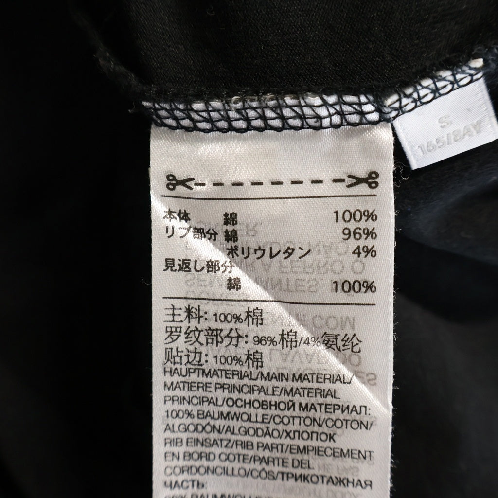 Y-3(ワイスリー) LOGO LONGSLEEVE TEE 16C001 ロゴプリント ロングスリーブ カットソー Tシャツ ブラック