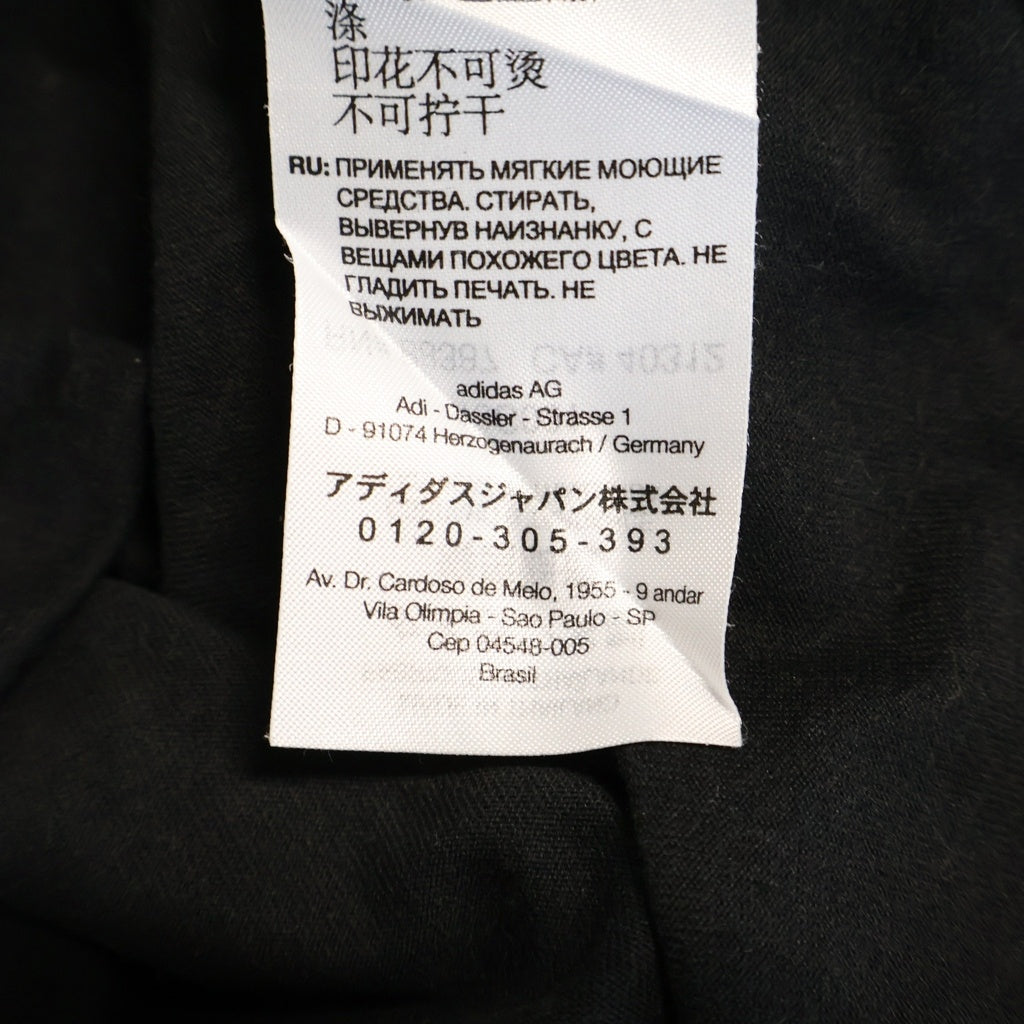 Y-3(ワイスリー) LOGO LONGSLEEVE TEE 16C001 ロゴプリント ロングスリーブ カットソー Tシャツ ブラック