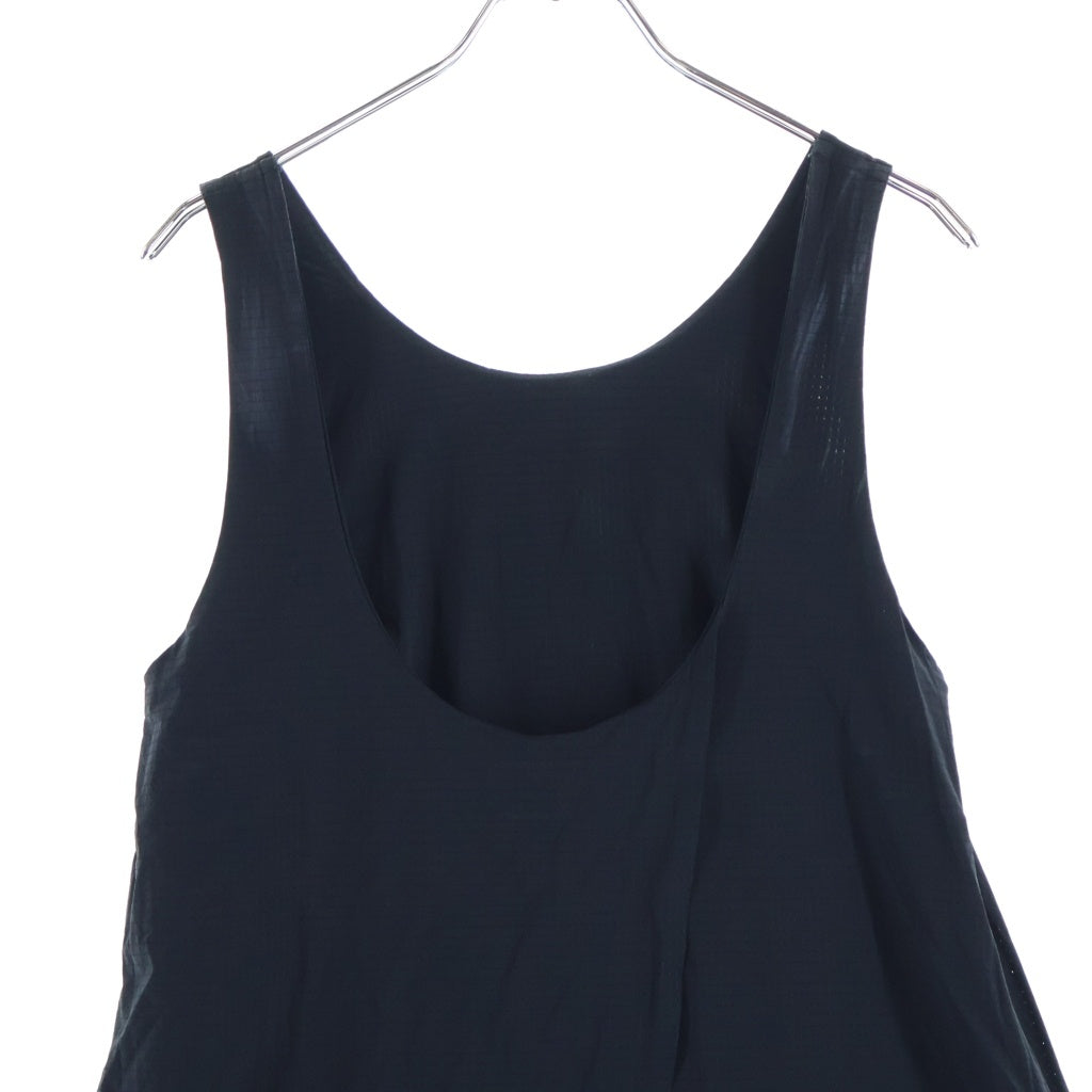 Y-3(ワイスリー) NYL TANK DRESS IR6252 ナイロン アシンメトリー タンクドレス ブラック レディース