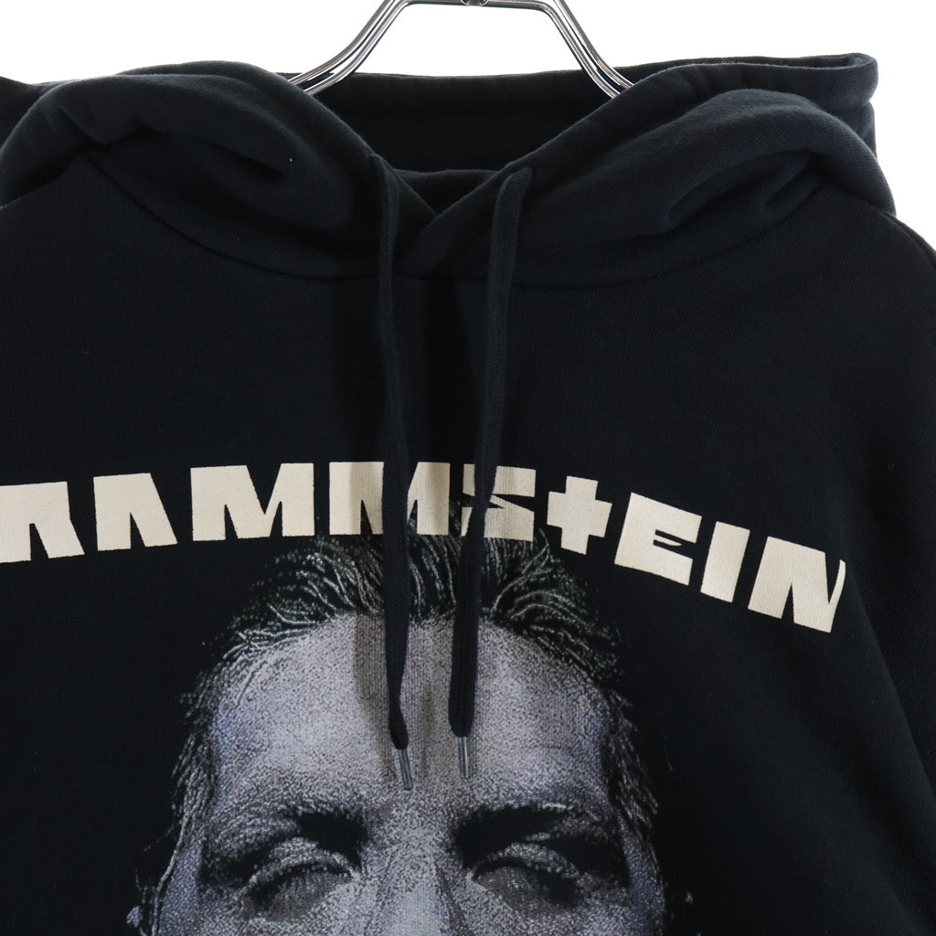VETEMENTS(ヴェトモン) 17AW RAMMSTEIN Hoodie ラムシュタイン プリントプルオーバーパーカー フーディー ブラック MAH18TR29
