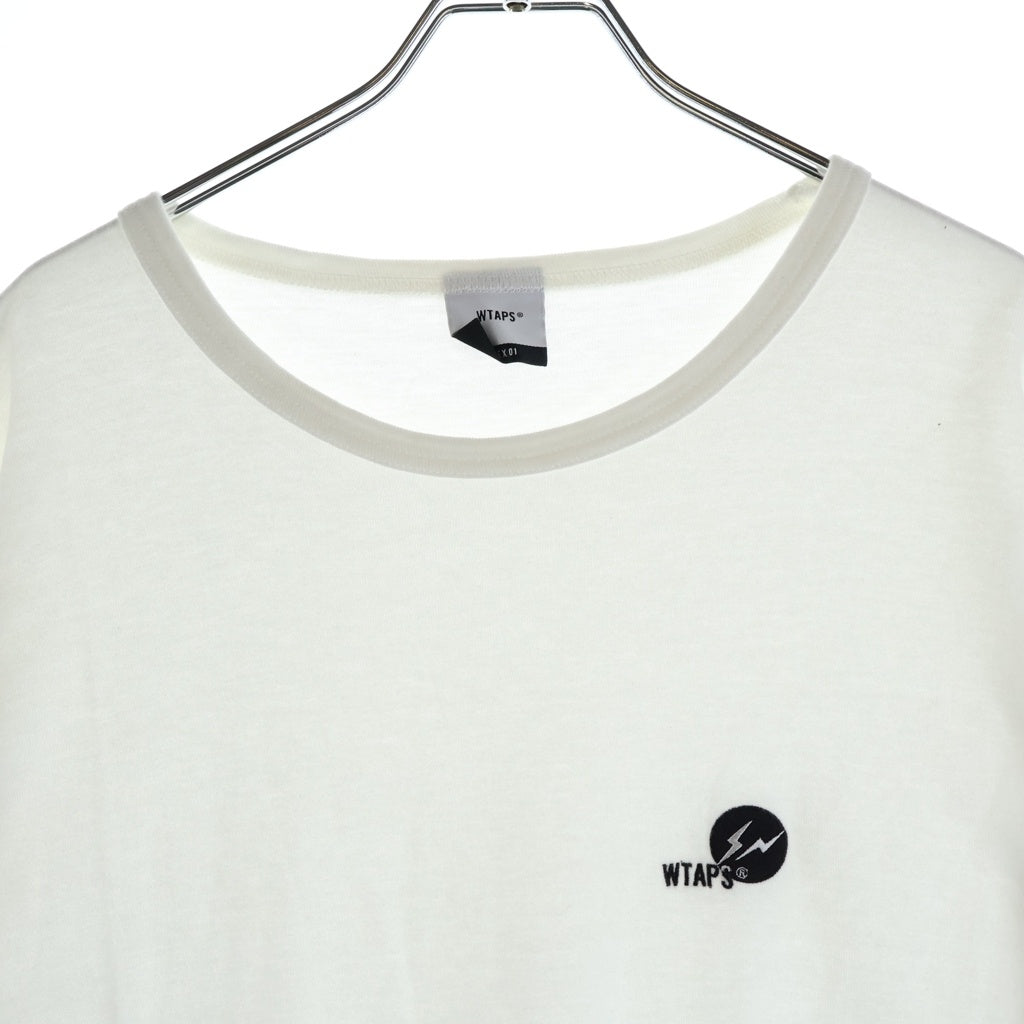 WTAPS(ダブルタップス) 18SS Fragment T-Shirt フラグメントデザイン 半袖Tシャツ ホワイト 182ATFRD-CSM01S