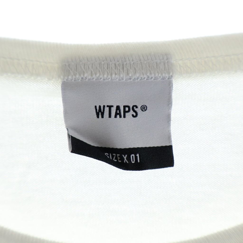 WTAPS(ダブルタップス) 18SS Fragment T-Shirt フラグメントデザイン 半袖Tシャツ ホワイト 182ATFRD-CSM01S