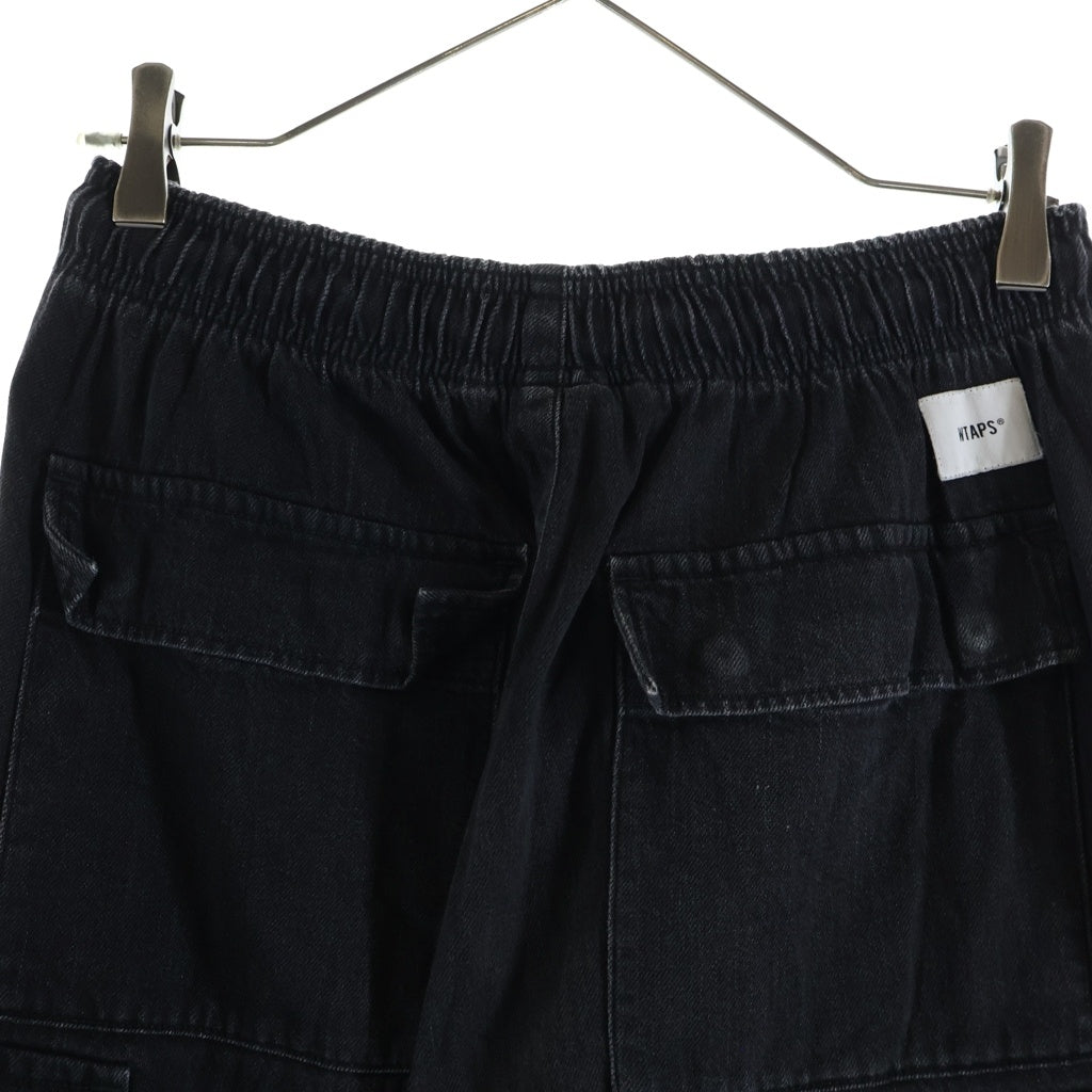 WTAPS(ダブルタップス) 23SS Milt2001 Trousers デニムパンツ ブラック 231WVDT-PTM02