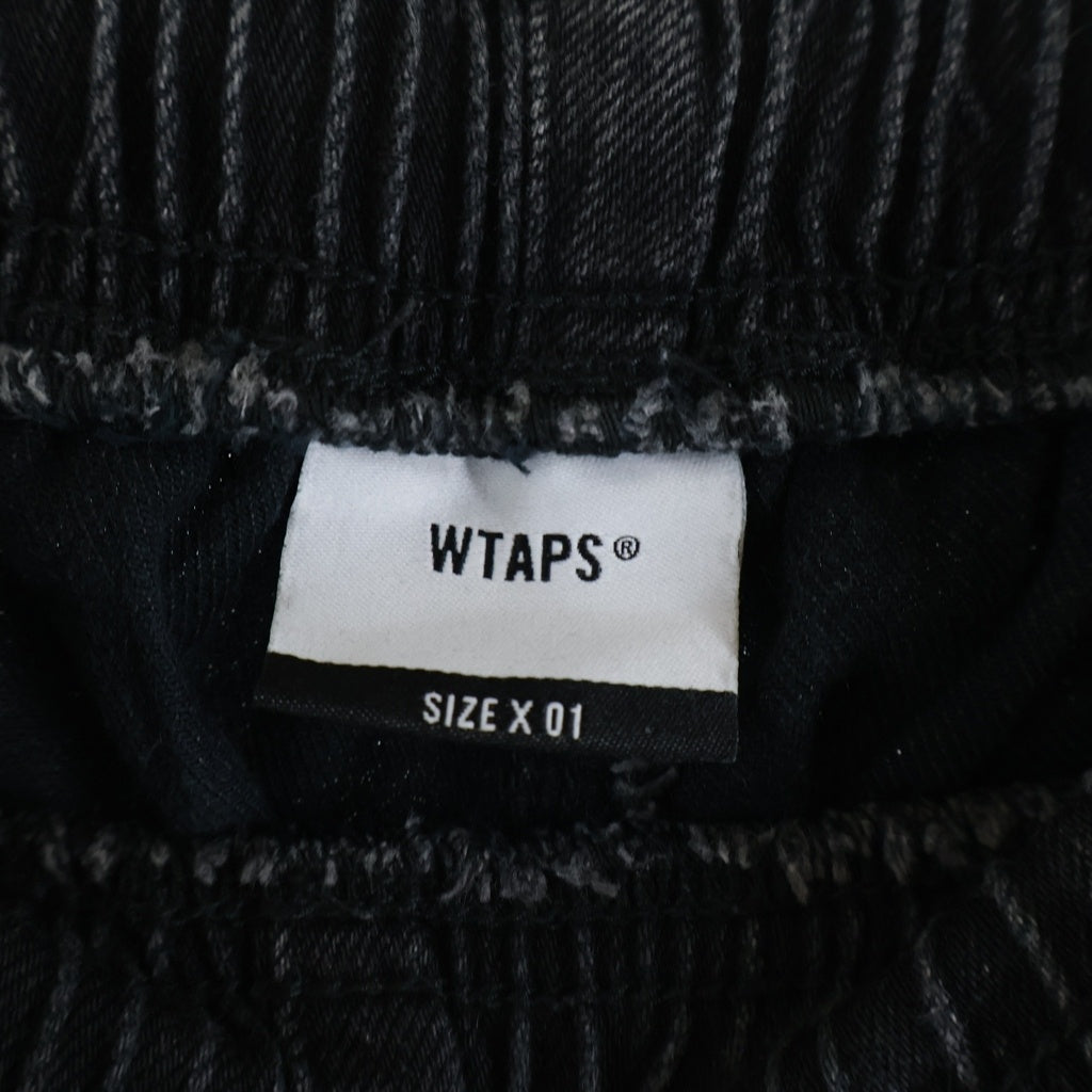 WTAPS(ダブルタップス) 23SS Milt2001 Trousers デニムパンツ ブラック 231WVDT-PTM02