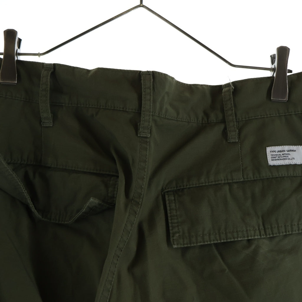NEIGHBORHOOD(ネイバーフッド) 23SS WIDE CARGO PANTS ワイドカーゴパンツ カーキ 231YTNH-PTM03