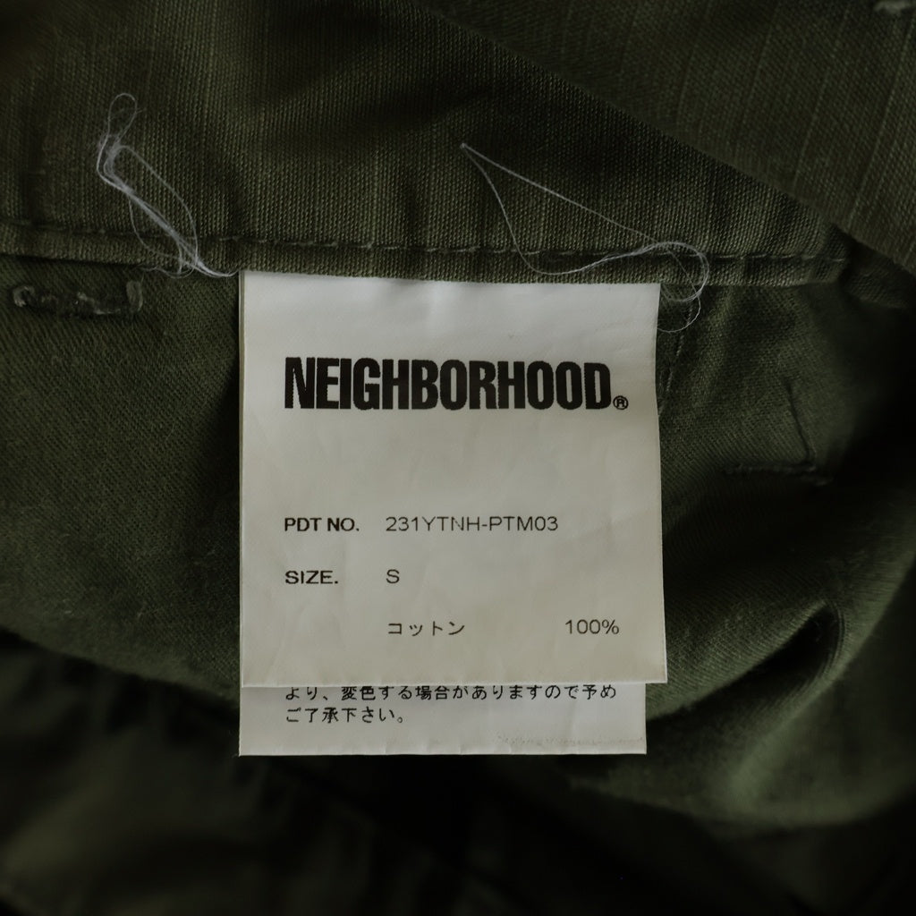 NEIGHBORHOOD(ネイバーフッド) 23SS WIDE CARGO PANTS ワイドカーゴパンツ カーキ 231YTNH-PTM03