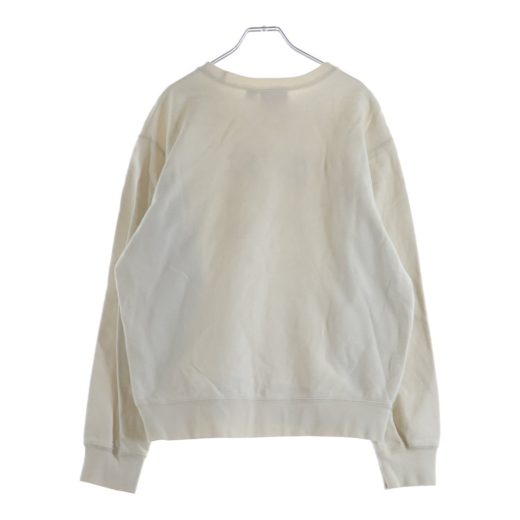 SUPREME(シュプリーム) 20SS Cutout Logo Crewneck カットアウトロゴ クルーネックスウェットトレーナー アイボリー