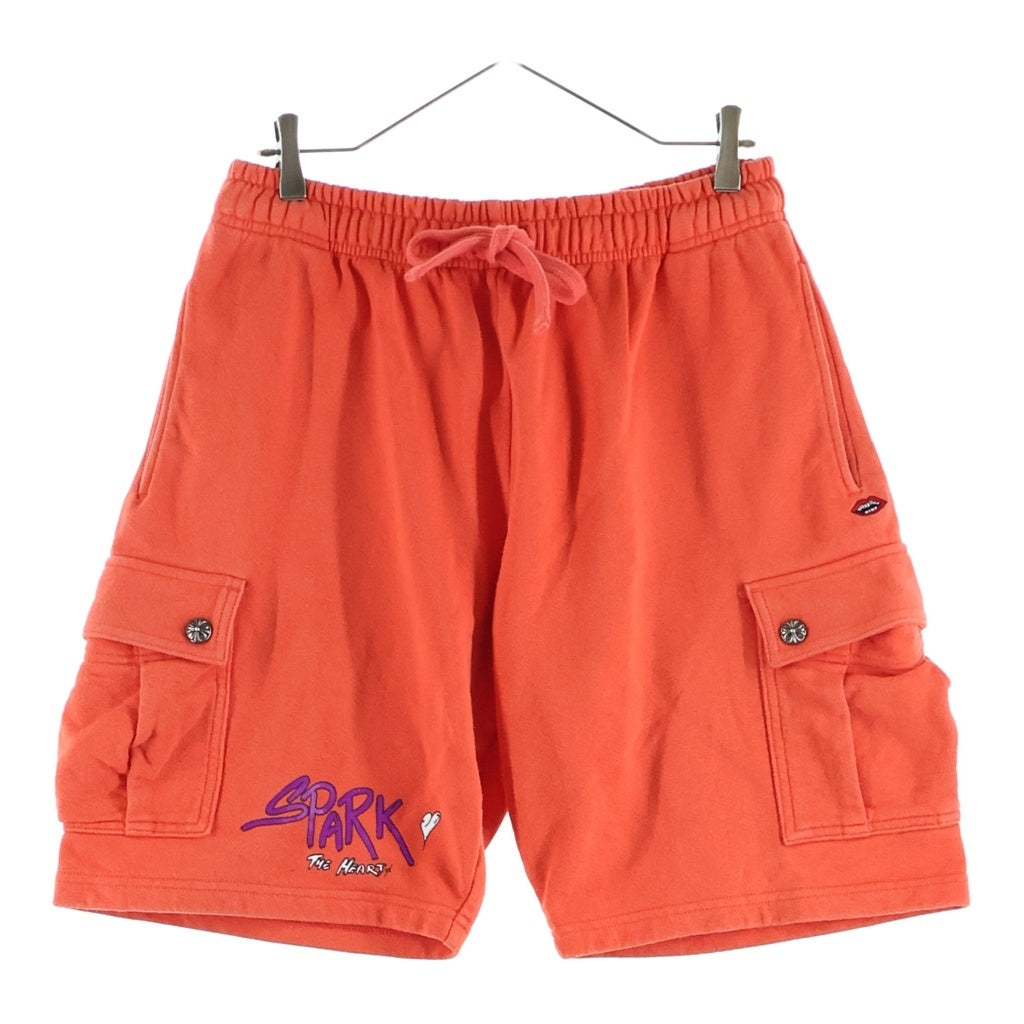 CHROME HEARTS(クロムハーツ) MATTY BOY SADISTICK LIPSTICK HALF PANTS マッティボーイ ハーフパンツ レッド