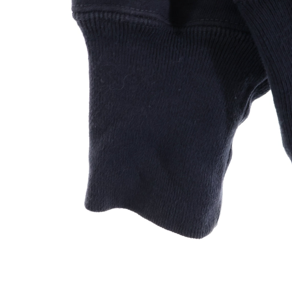 SAINT MICHAEL(セントマイケル) 24AW MX CREW SWT ダメージ加工 クルーネックスウェットトレーナー ネイビー SM-YS1-0000-033