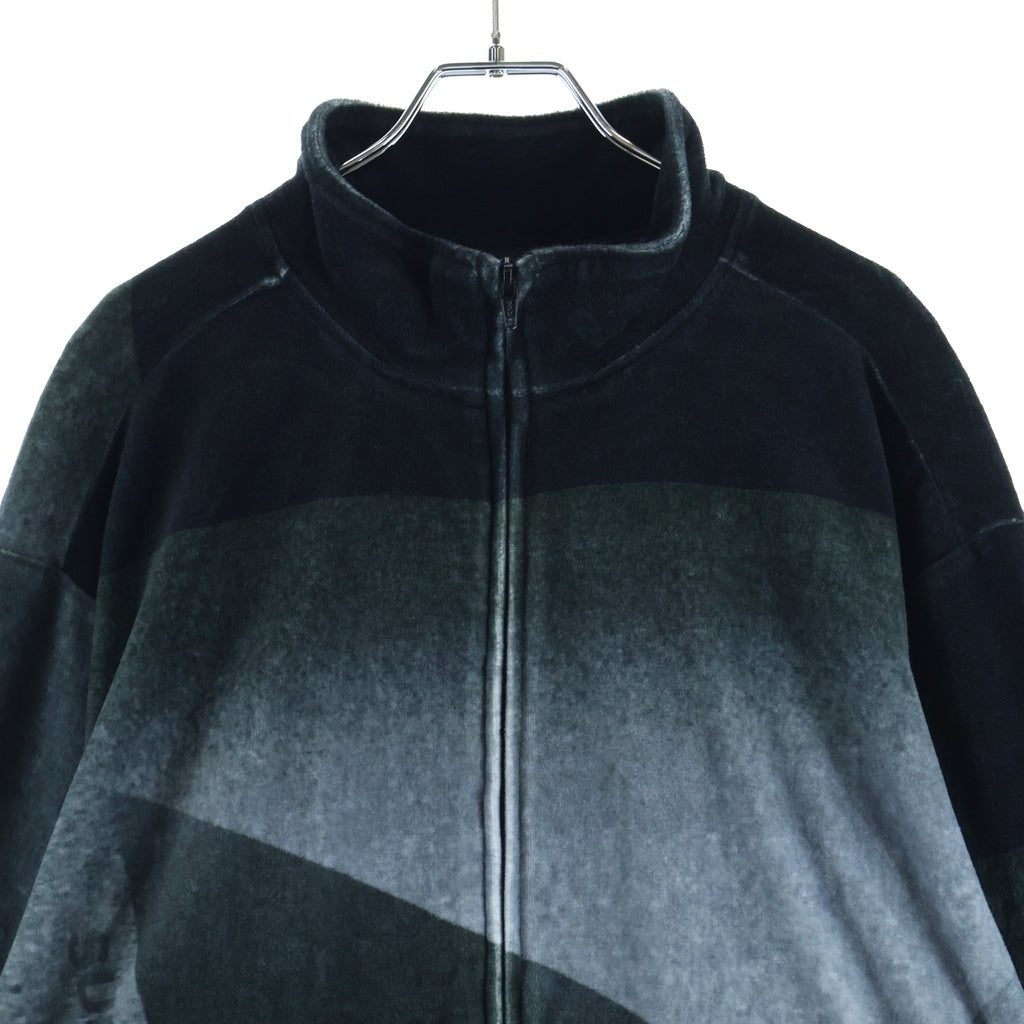 SUPREME(シュプリーム) 23SS Geo Velour Track Jacket ジオ ベロア トラックジャケット ブラック
