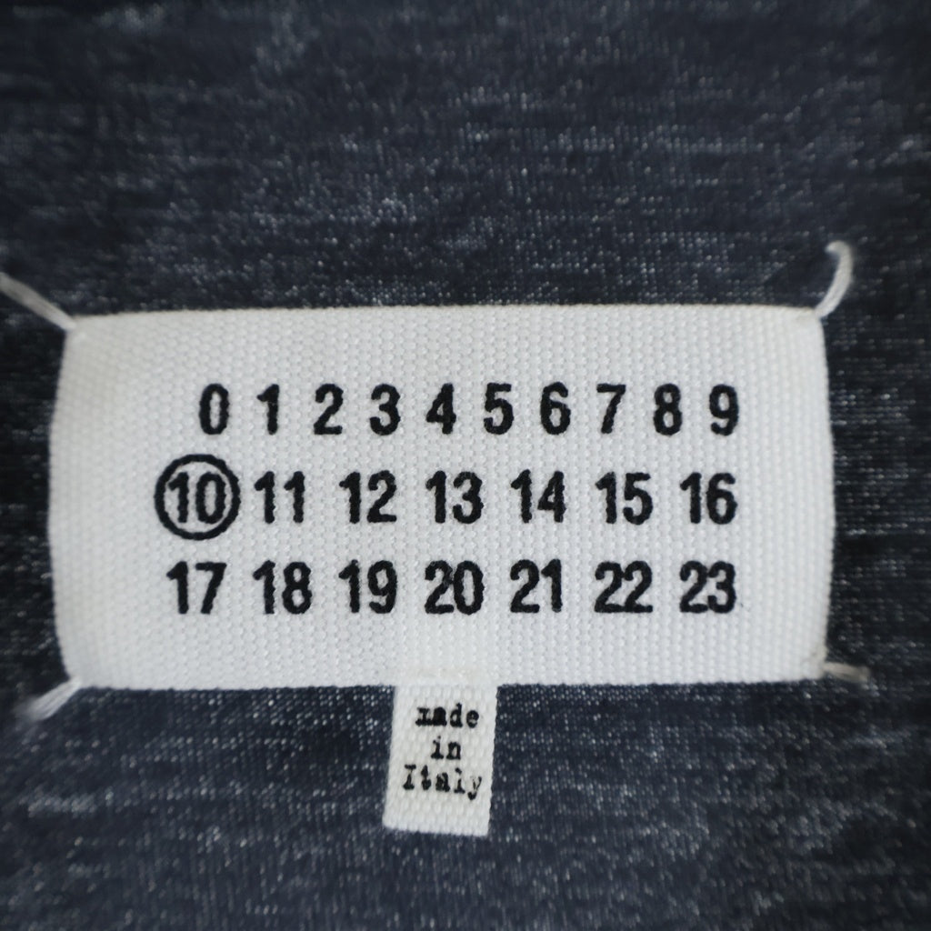 Maison Margiela(メゾンマルジェラ) 24SS T-Shirt ガーメントダイ オーバーサイズ半袖Tシャツ グレー S50GC0646 S23883