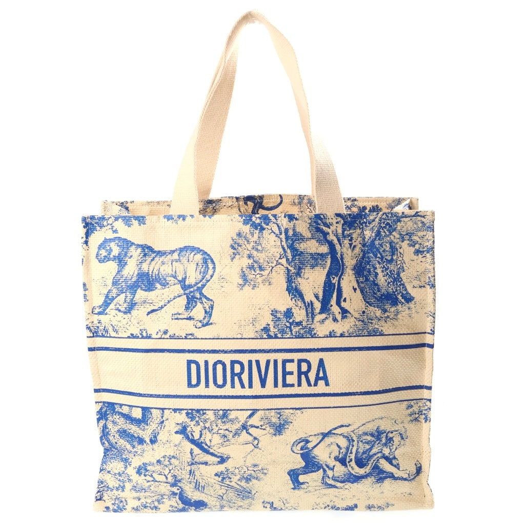 DIOR(ディオール) TOTE BAG トワルドゥジュイ ノベルティトートバッグ ベージュ レディース