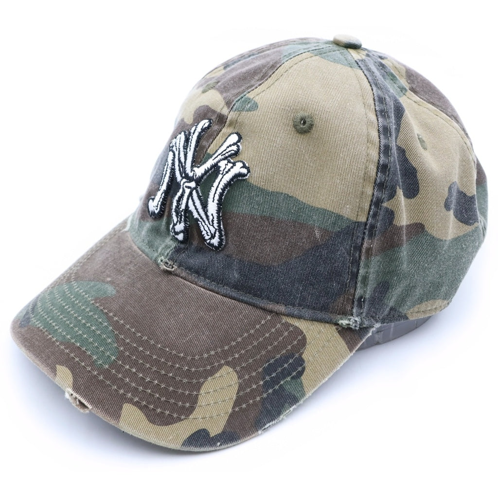 BASICKS(ベイシックス) x F.M.C.D 3WAY CAMO CAP カモ柄 キャップ 帽子 ブラウン