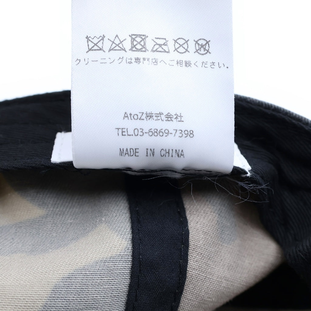 BASICKS(ベイシックス) x F.M.C.D 3WAY CAMO CAP カモ柄 キャップ 帽子 ブラウン