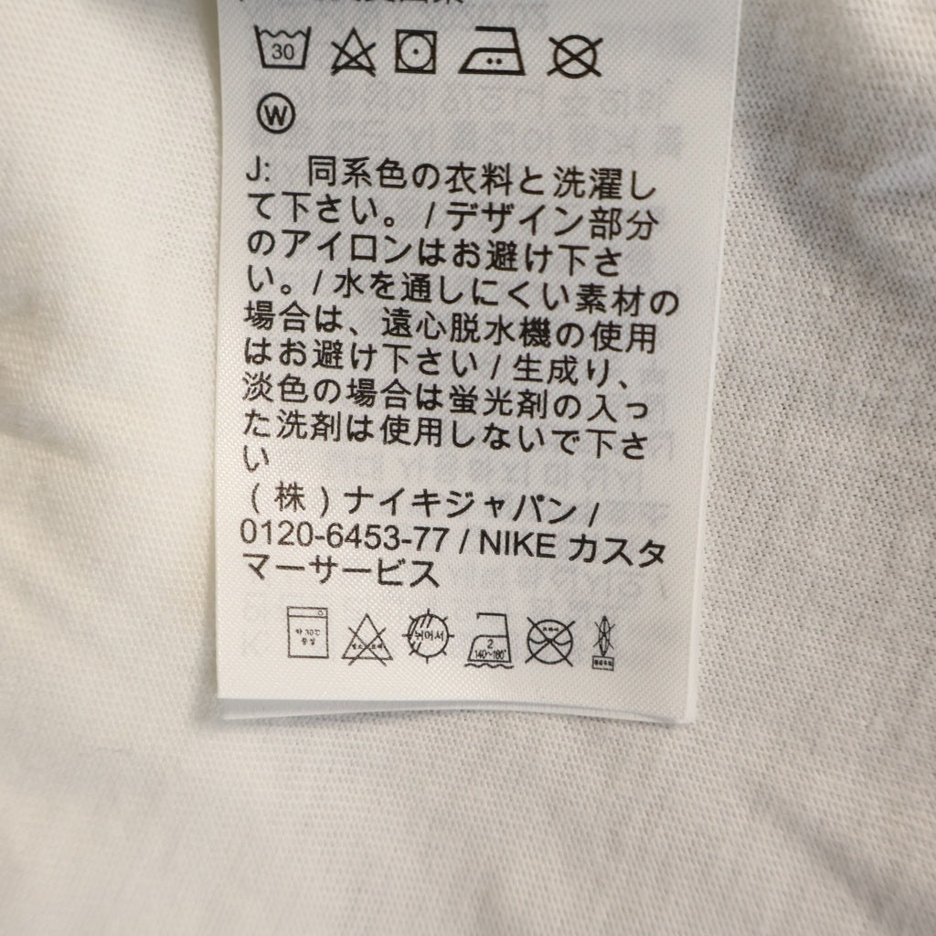 SAINT MICHAEL(セントマイケル) ×JORDAN M J SM SS TEE ジョーダン 半袖Tシャツ カットソー クルーネック ホワイト