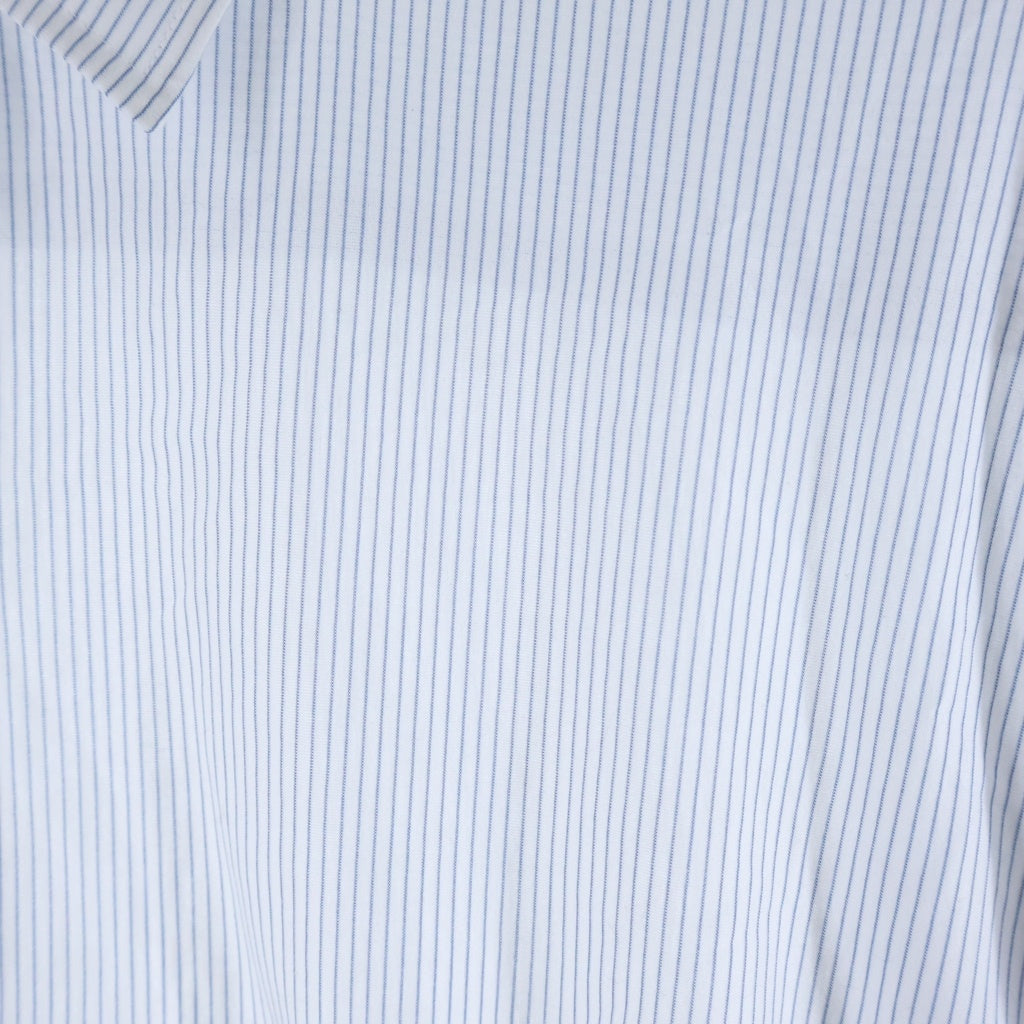 NO BRAND(ノーブランド) KANEMASA PHIL 46G STRIPE ATMOSPHERE SHIRT カネマサフィル ストライプ アトモスフィア 長袖シャツ ホワイト KM26S-024WB