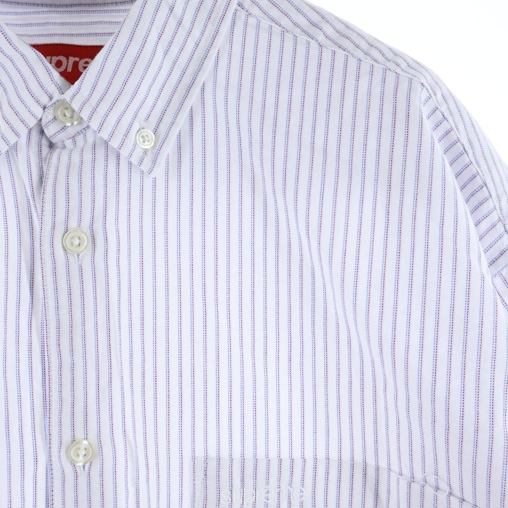 SUPREME(シュプリーム) 26SS Loose Fit Oxford S/S Shirt ルーズ フィット オックスフォード 半袖シャツ ホワイト