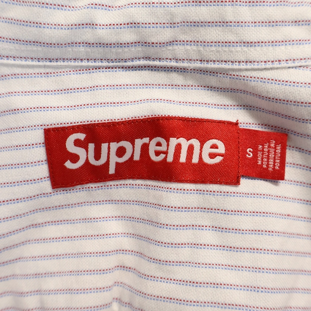 SUPREME(シュプリーム) 26SS Loose Fit Oxford S/S Shirt ルーズ フィット オックスフォード 半袖シャツ ホワイト