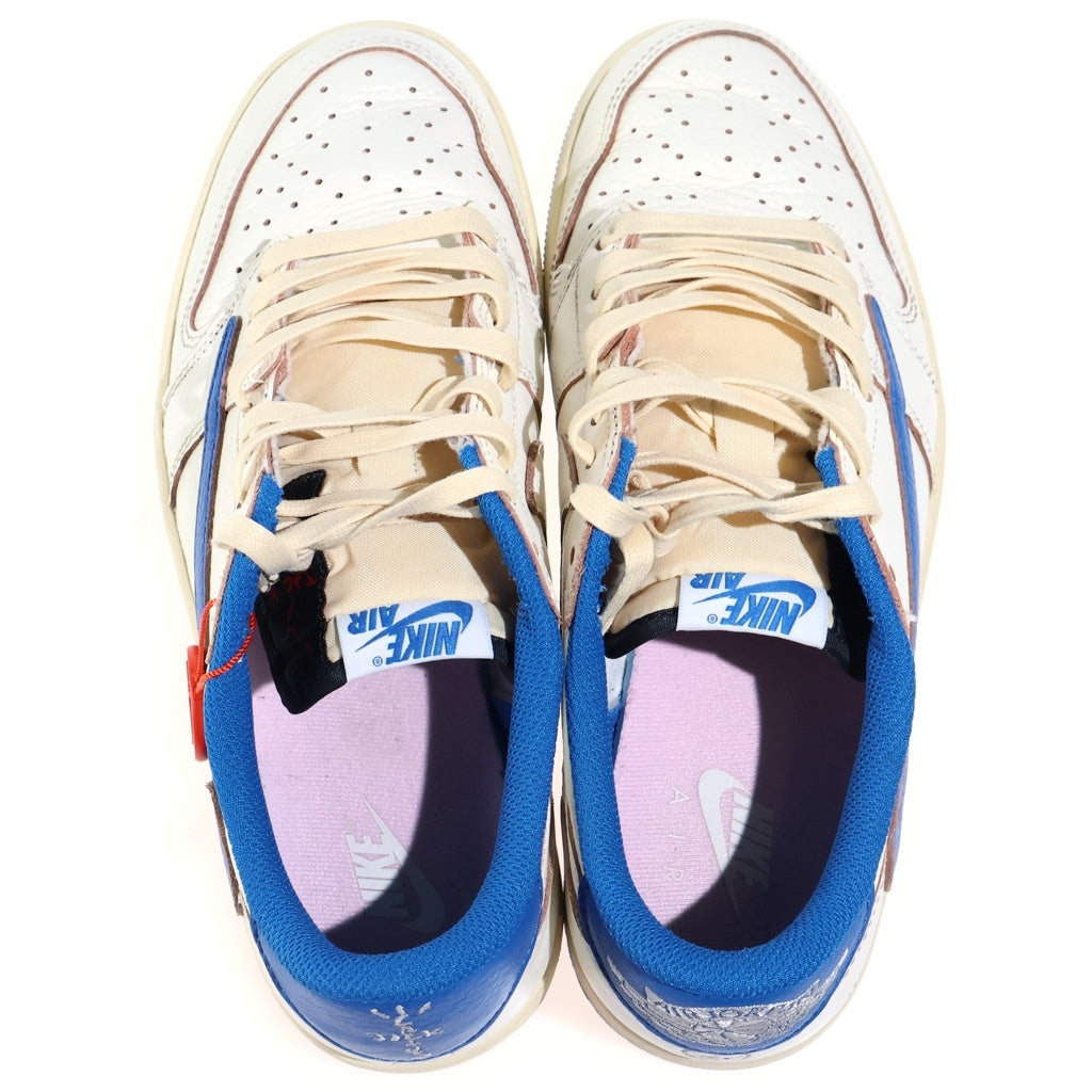NIKE(ナイキ) ×TRAVIS SCOTT ×FRAGMENT DESIGN AIR JORDAN1 LOW OG SP エアジョーダン1 ローカットスニーカー US9.5/27.5cm DM7866-104