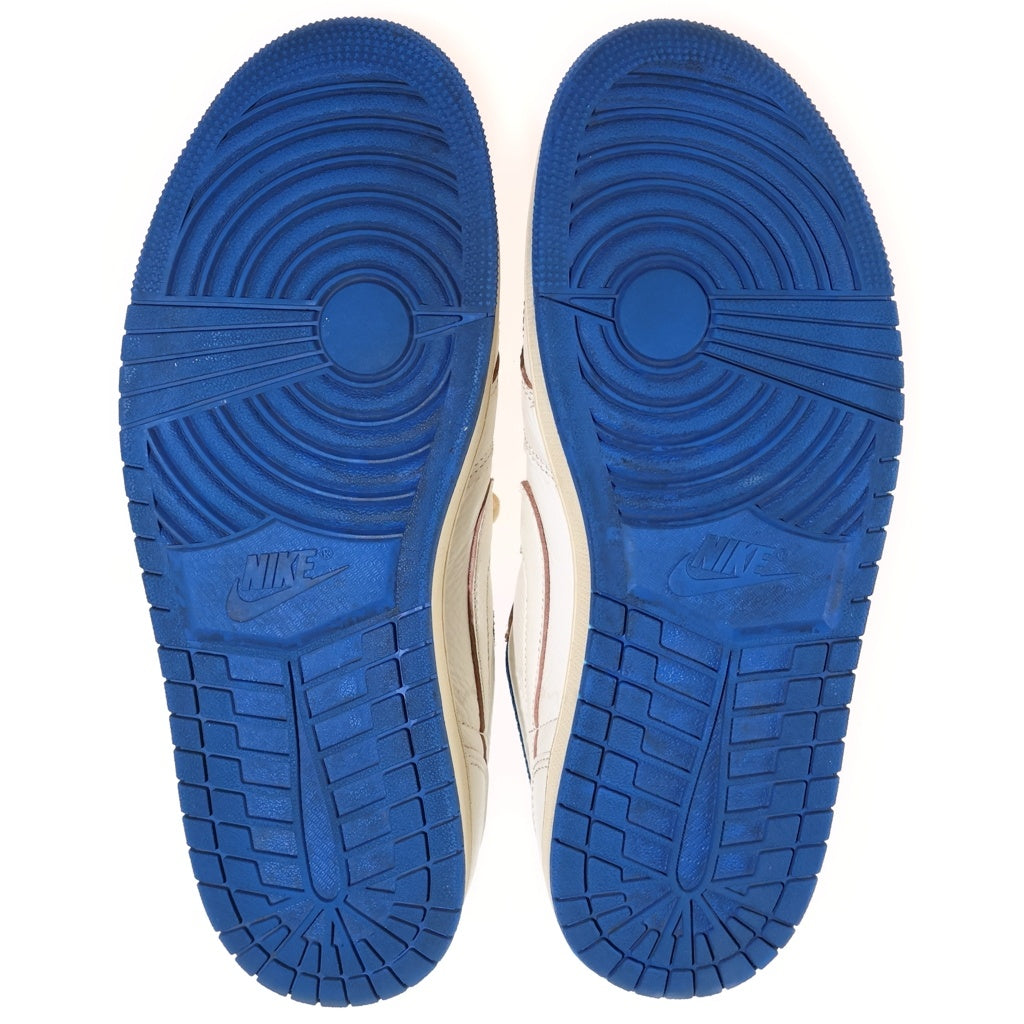 NIKE(ナイキ) ×TRAVIS SCOTT ×FRAGMENT DESIGN AIR JORDAN1 LOW OG SP エアジョーダン1 ローカットスニーカー US9.5/27.5cm DM7866-104