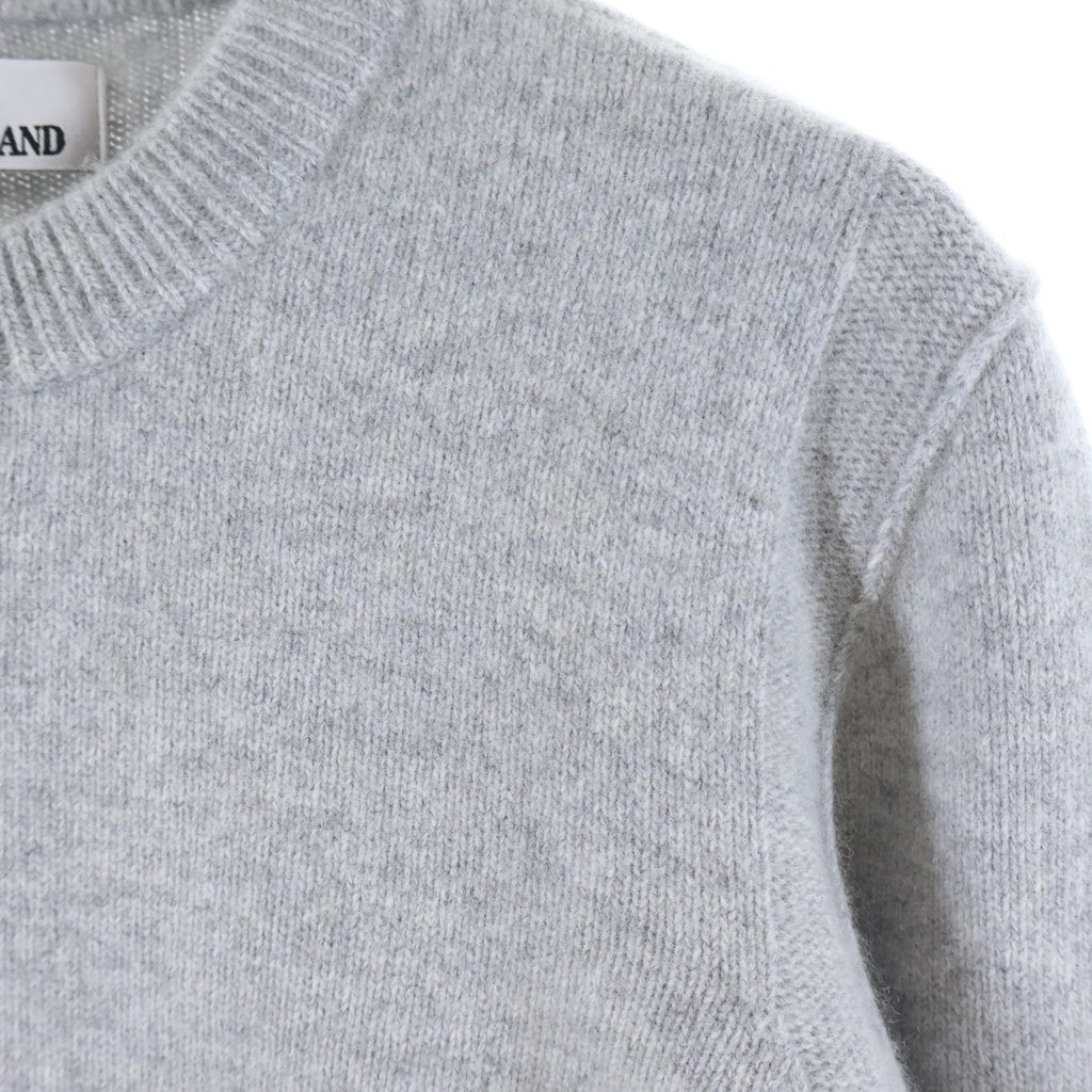 STONE ISLAND(ストーンアイランド) ロゴワッペン クルーネック ニットセーター グレー