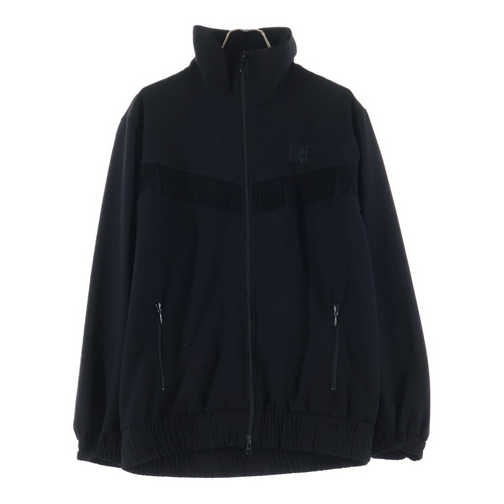 Needles(ニードルス) FRINGE TRACK JACKET 0T198 フリンジ トラックジャケット ブラック