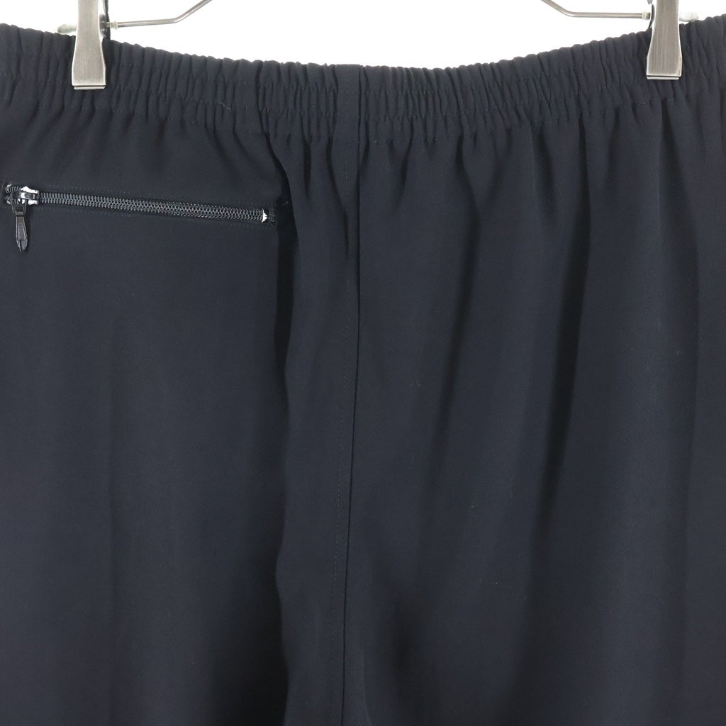Needles(ニードルス) FRINGE BOOT CUT TRACK PANT フリンジ ブーツカット トラックパンツ ブラック