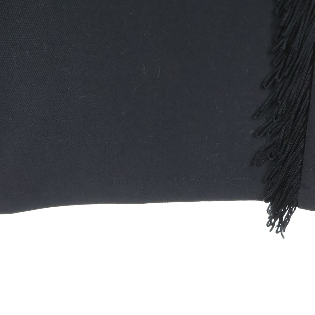 Needles(ニードルス) FRINGE BOOT CUT TRACK PANT フリンジ ブーツカット トラックパンツ ブラック