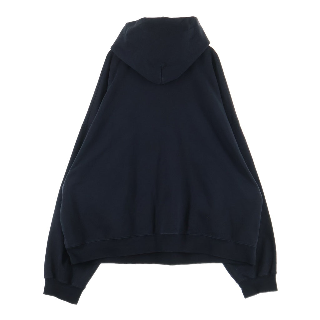 BALENCIAGA(バレンシアガ) 22AW リバースロゴ プリントデザイン フーデッド スウェット パーカー ブラック JP57 2022 02816