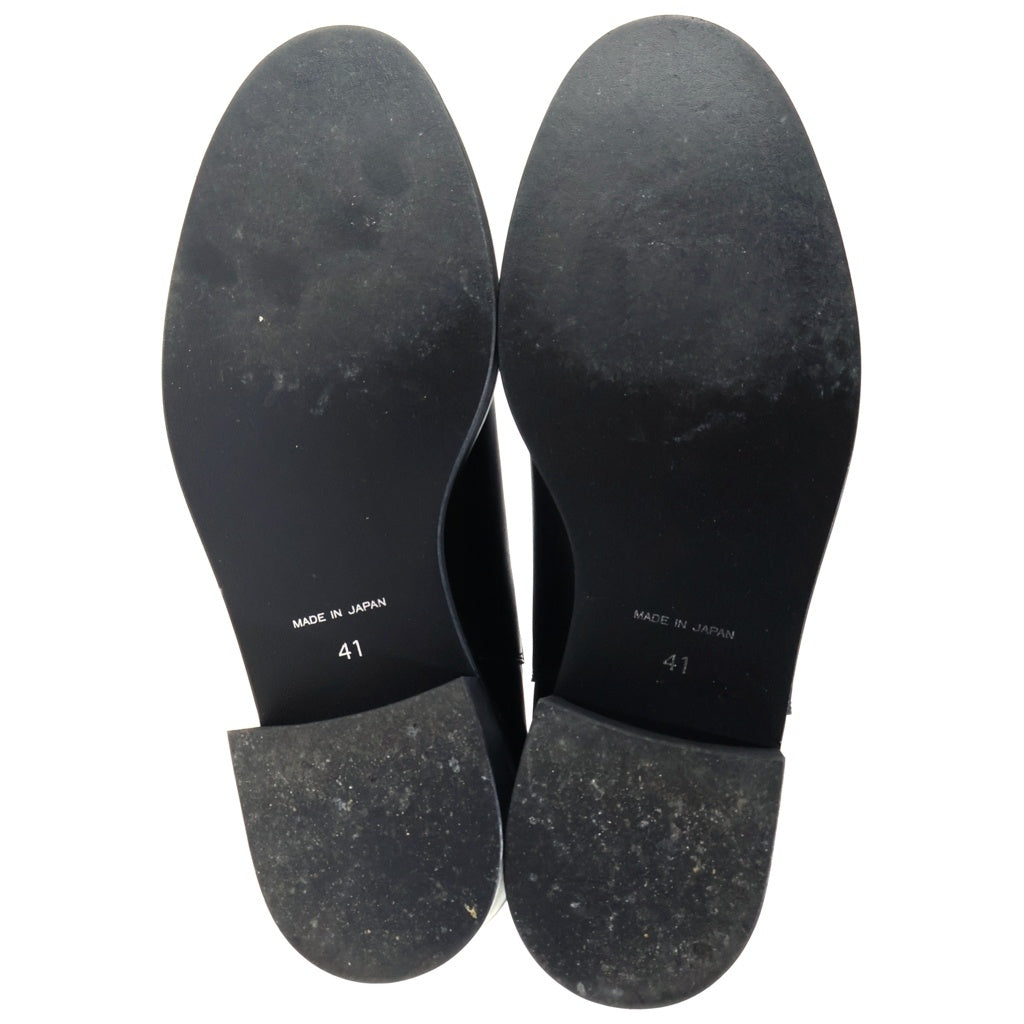 PADRONE(パドローネ) BL SIDE GORE BOOTS ヒール サイドゴアブーツ ブラック PU8394-1101