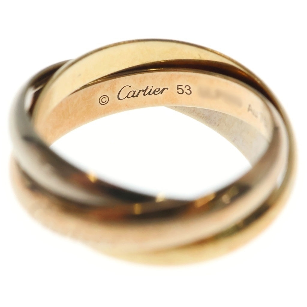 Cartier(カルティエ) トリニティ リング MM ゴールド／シルバー 53 レディース
