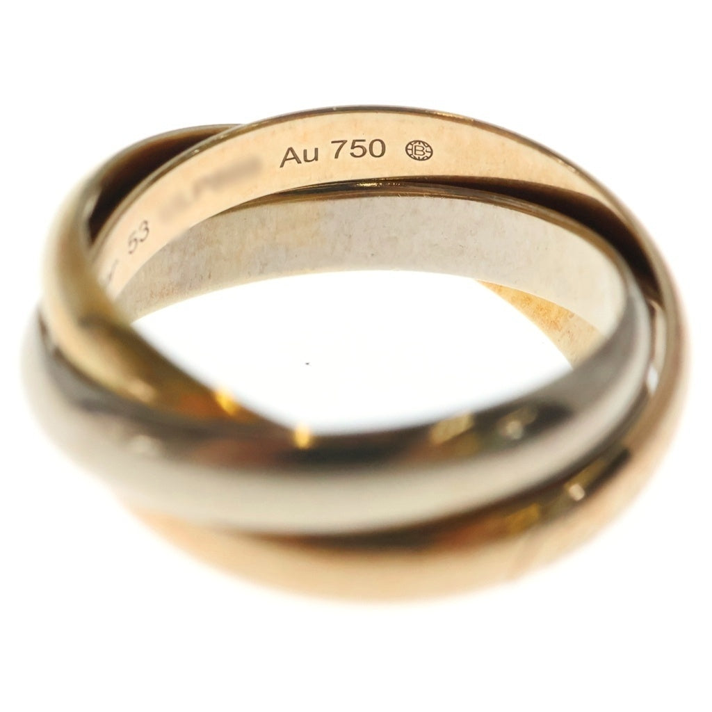 Cartier(カルティエ) トリニティ リング MM ゴールド／シルバー 53 レディース