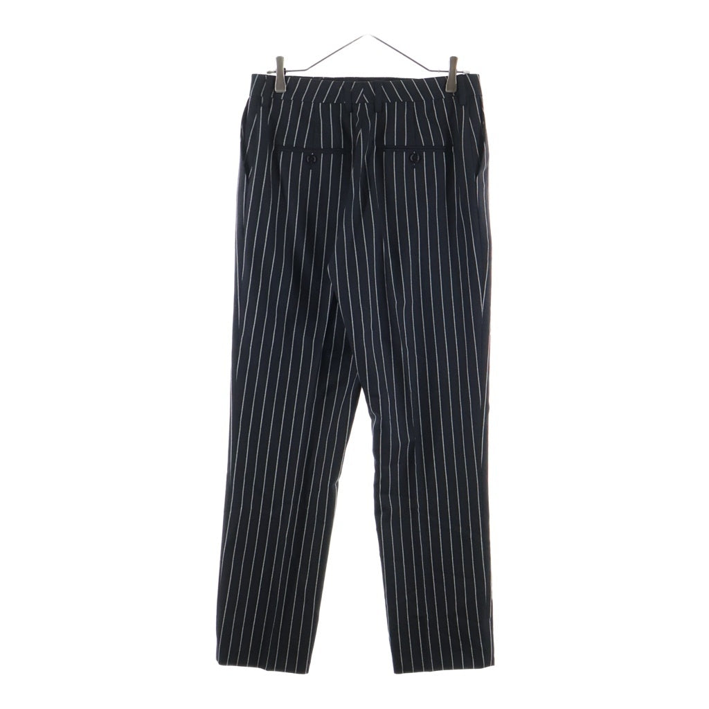 CELINE(セリーヌ) STRIPE SLACKS PANTS ストライプスラックスパンツ ブラック 2P085964C