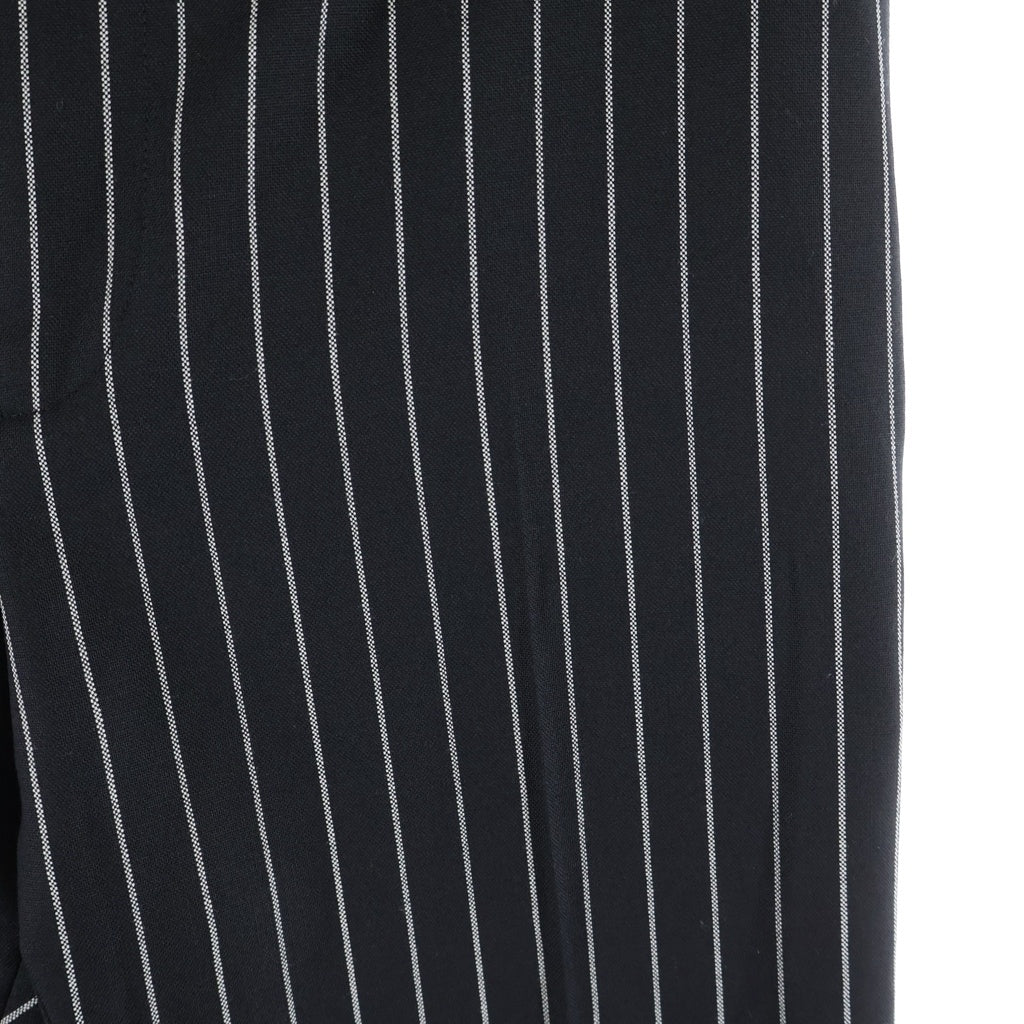 CELINE(セリーヌ) STRIPE SLACKS PANTS ストライプスラックスパンツ ブラック 2P085964C